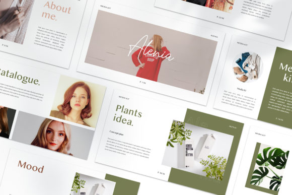 Alenia: A Minimal Keynote Template for Modern Media