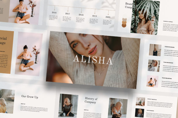 Alisha: The Keynote Template That Actually Looks Different