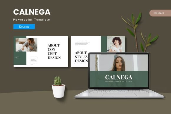 Calnega - Keynote Template: Designing Presentations That Captivate