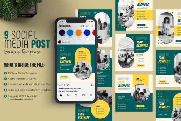 Master Your Brand's Visual Presence with a Template Bundle