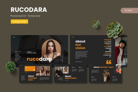 Master Your Presentations with Rucodara - Google Slide Template