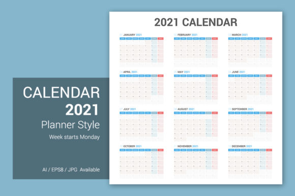 Master Your Schedule: The Ultimate 2021 Monday-Start Planner