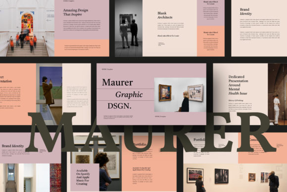 Maurer Powerpoint Template: Your Modern Design Asset