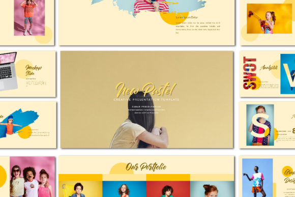 New Pastel Powerpoint Template: A Modern Presentation Tool