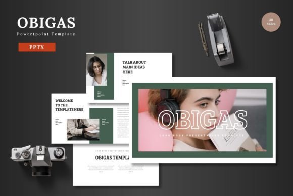 Obigas - Powerpoint Template: A Clean, Multipurpose Slide Solution