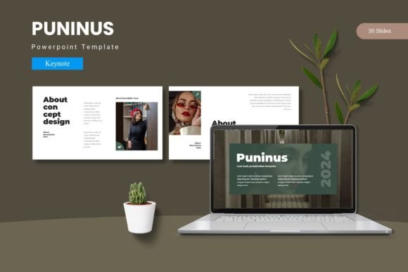 Puninus - Keynote Template: Crafting a Polished Presentation