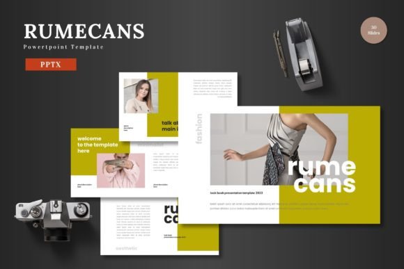 Rumecans - Powerpoint Template: A Designer's Toolkit for Impactful Presentations