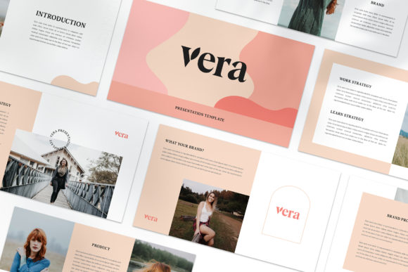 VERA - Powerpoint Template: A Minimal Media Presentation Masterclass